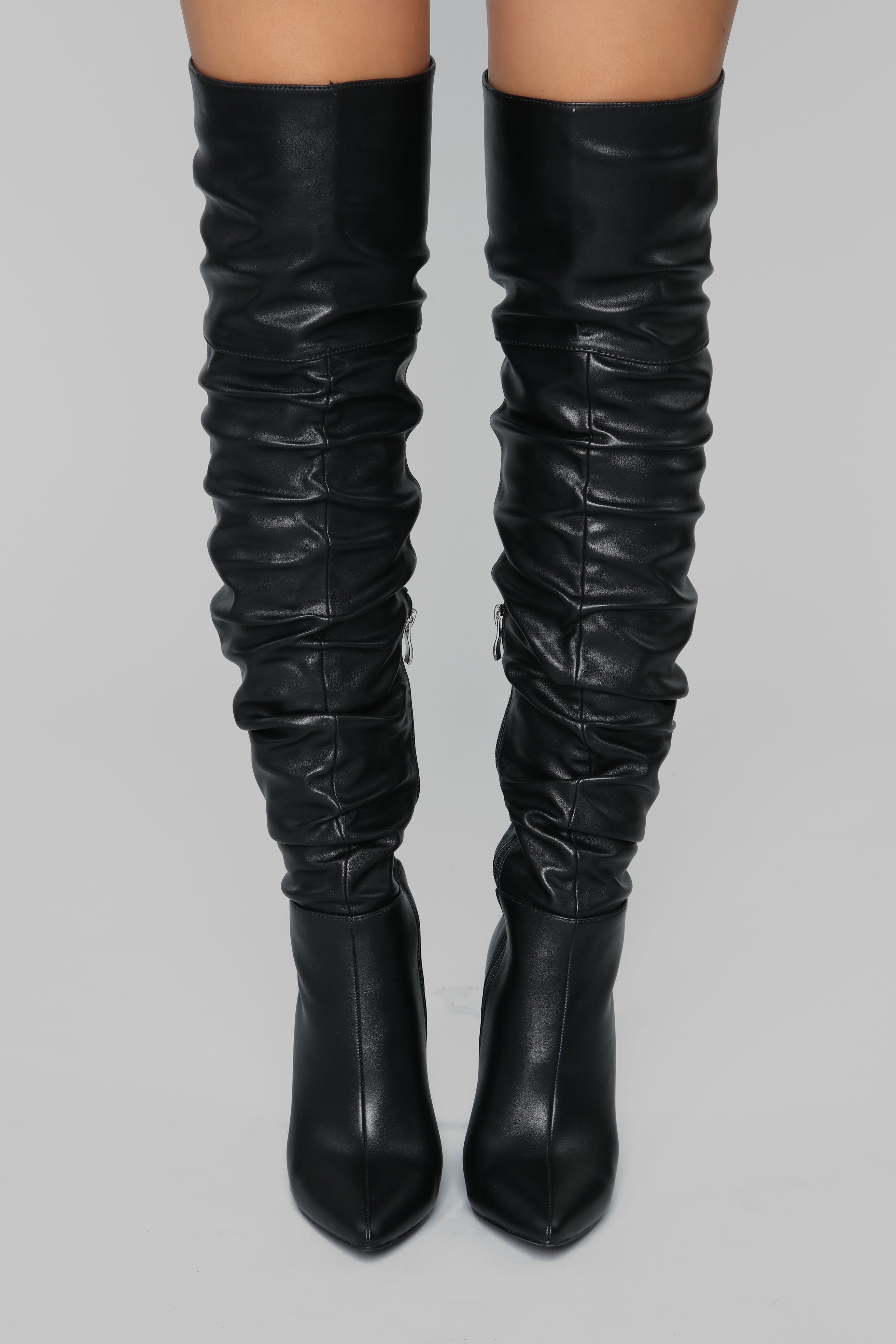 Stay Away From Me Heeled Boot - Black