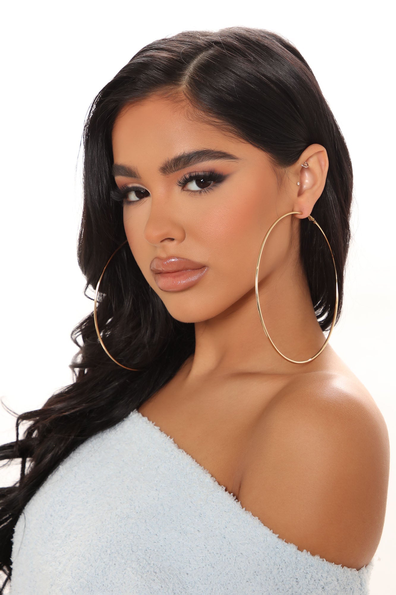 Glamour State Of Mind Earrings - Gold