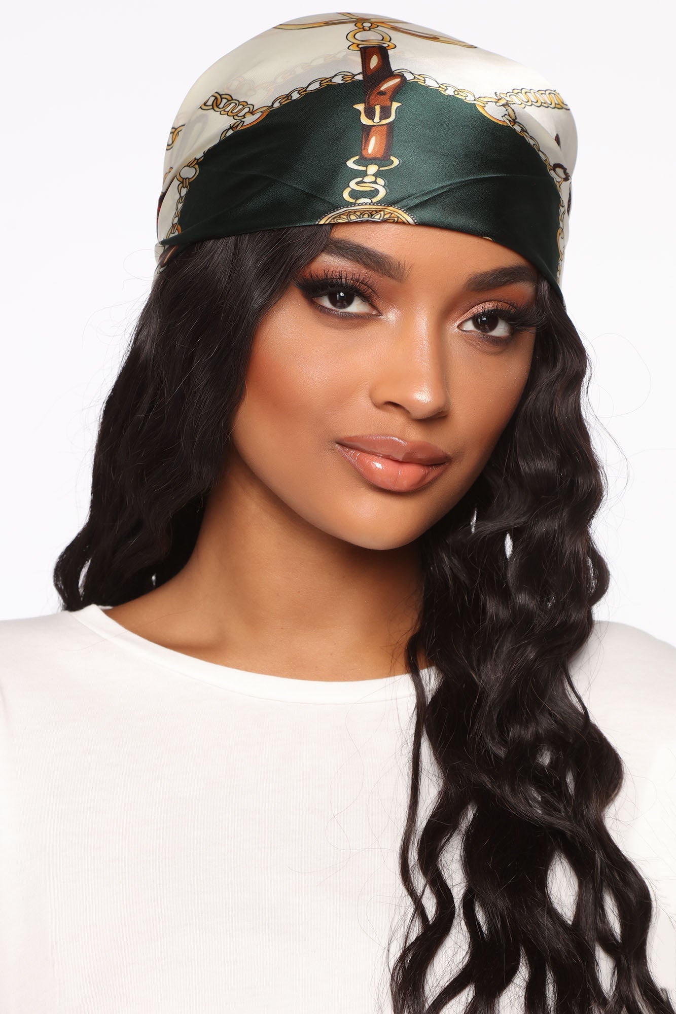Transitional Phase Head Scarf - Green