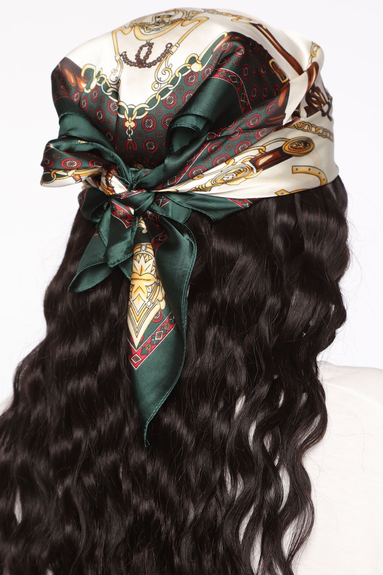 Transitional Phase Head Scarf - Green