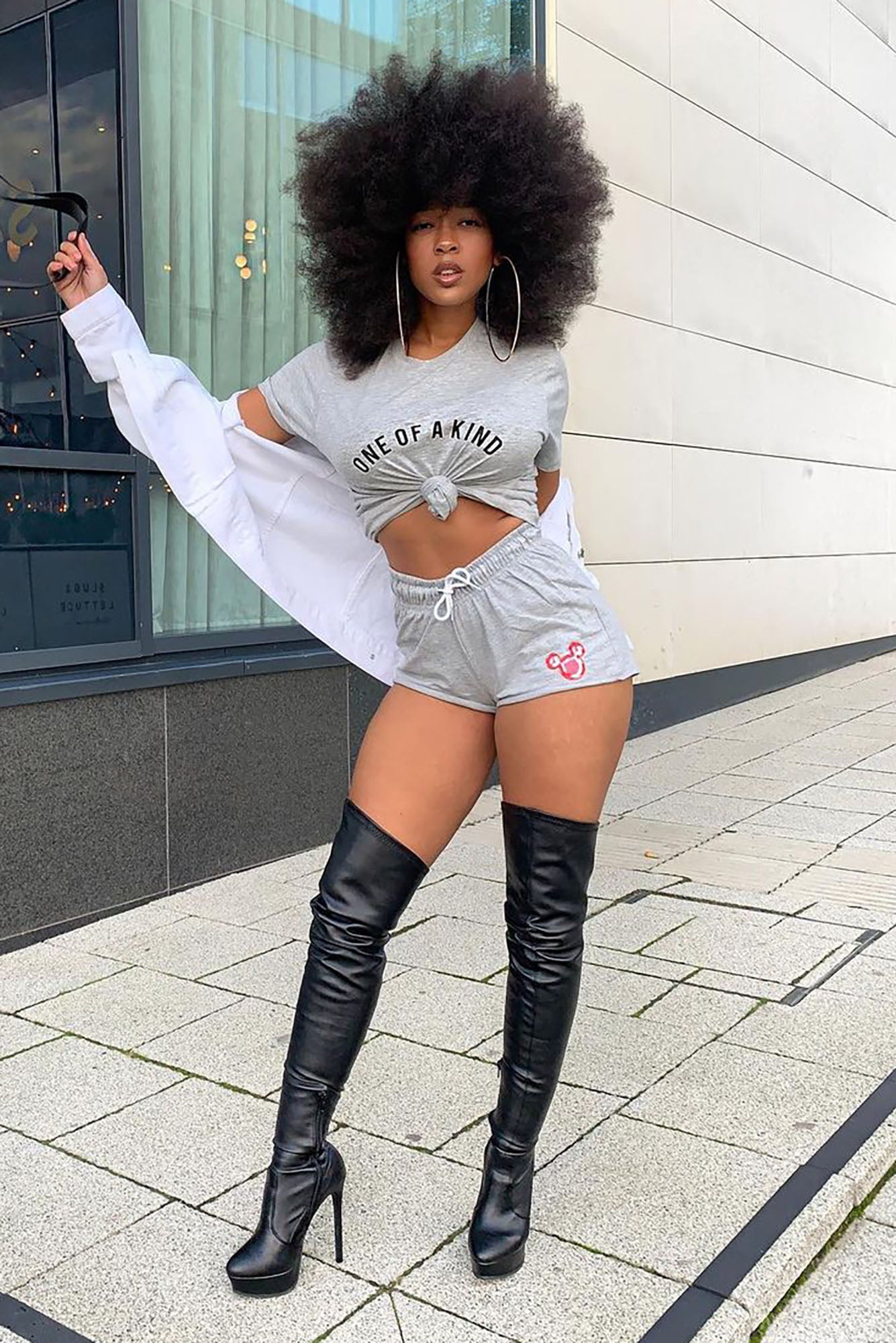 Envious Much Faux Leather Heeled Boot - Black