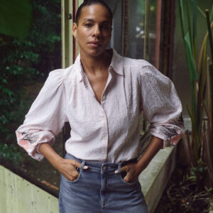 Mos Mosh Ciu oxfo shirt peachy