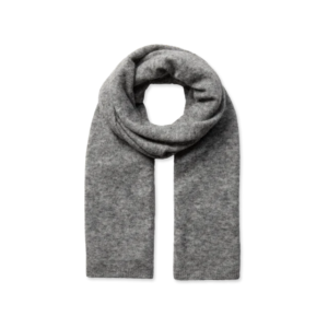 Mos Mosh Mape knit scarf Grey Melange